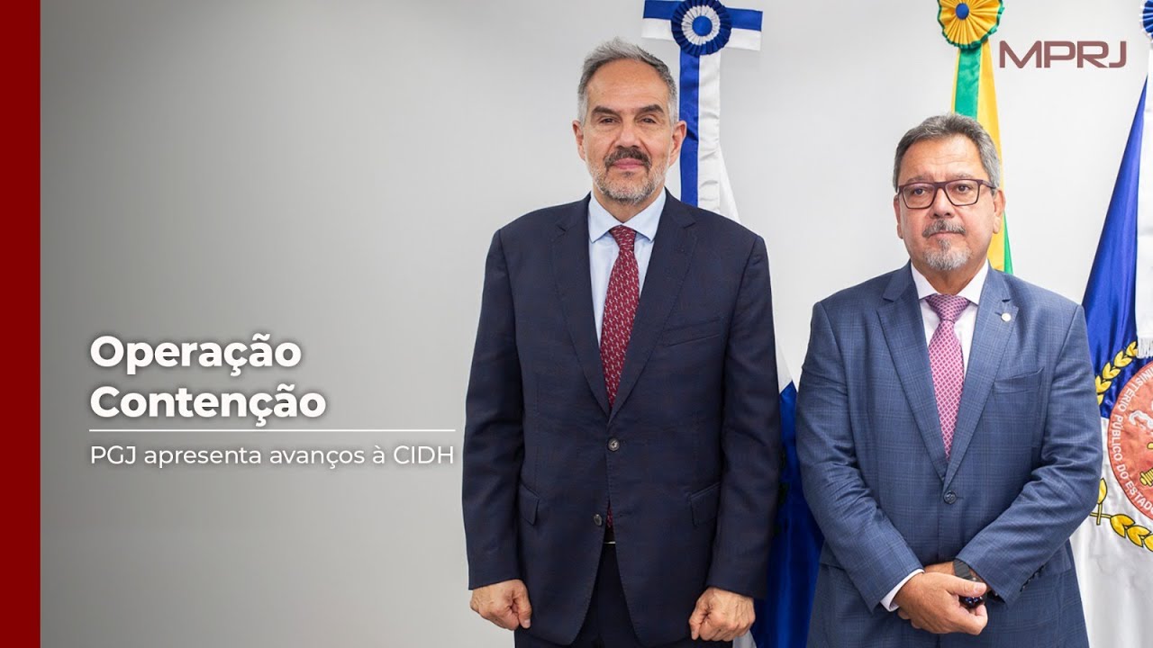 Imagem capa PGJ apresenta avanços nas investigações da Operação Contenção à Comissão Interamericana de Direitos Humanos