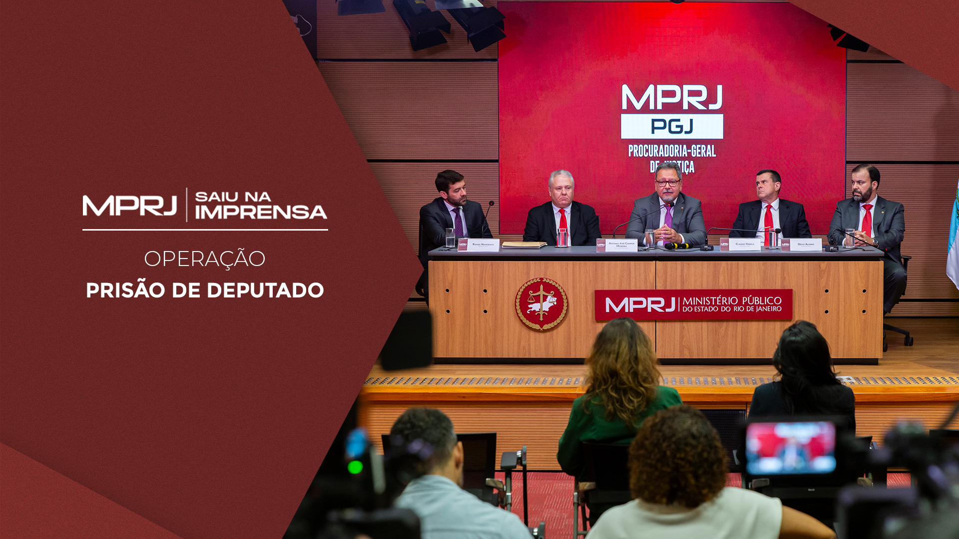 Imagem capa PGJ denuncia e obtém prisão de deputado por associação para o tráfico e comércio ilegal de armas